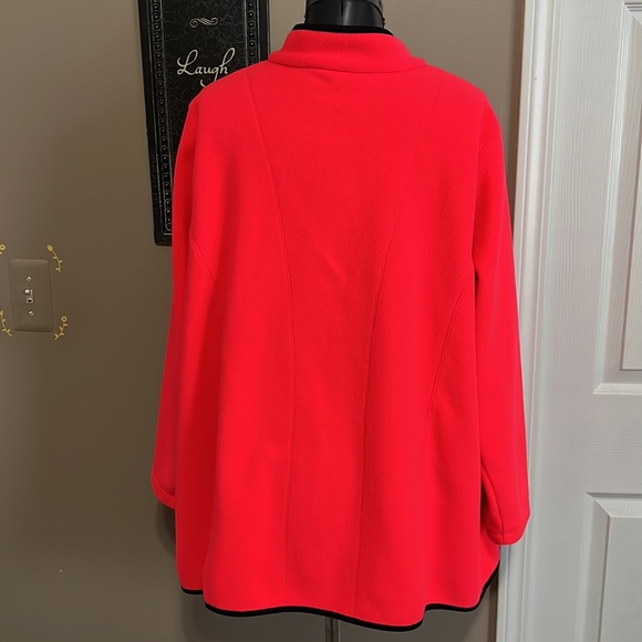 Catherine’s Zip Up Fleece Size 1X 18/20 Petite - Picture 4 of 5